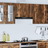 Kitchen Wall Cabinet Porto Smoked Oak Engineered Wood 854082
