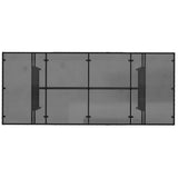 Garden Dining Set with Cushion 7 pcs Black Poly Rattan 3261621