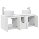 Bathroom Cabinet Set 3 pcs White 49.5 x 44.5 x 66 cm 3405717