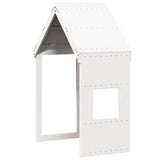 Kids' Bed Roof White 55x84x132 cm Solid Wood Pine 846895