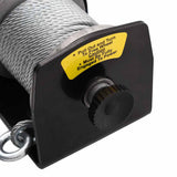 210229 12 V Electric Winch 907 KG Wire Remote Control