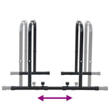 Dip Bar Manual Black 116 x 66 x 74.5 cm Powder-Coated Steel 42002569