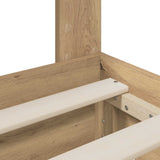 Bed Frame with Storage and Headboard Artisan Oak 180 x 200 cm 3445827