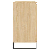 Sideboard Sonoma Oak 101.5x35x70 cm Engineered Wood 827215