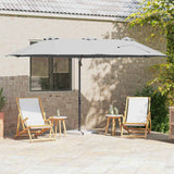 Umbrella Sand 372 x 198 x 243 cm Polyester and Aluminium 42003375