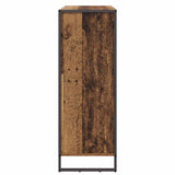 Shoe Cabinet Old Wood 79 x 36 x 100 cm Engineered Wood 886466