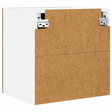 Hanging Cabinet 2 pcs Artisan Oak and White 40 x 31 x 40 cm 884145