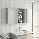 Bathroom Cabinet Set 3 pcs 140 x 14.5 x 70 cm Engineered wood 3403779