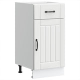 Kitchen Base Cabinet Lucca White Engineered Wood 853707
