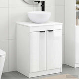 Bathroom Furniture Set High Gloss White Engineered Wood 3404208