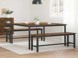 Dining Tables 110 x 110 x 75 cm METAL 892640