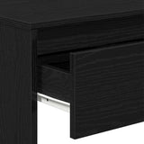 Console Table Black Oak 100 x 35 x 76.5 cm Engineered Wood 862708