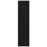 TV Cabinet Set Wall-mounted 3 pcs Black oak 130.5 x 30 x 140 cm 3333053