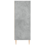 Bookcase Concrete Grey 69.5x32.5x90 cm Engineered Wood 828352