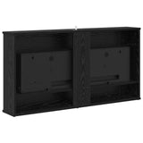 Electric Fireplace Black Oak 114 x 18 x 58.5 cm Engineered wood 8021056