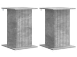 Plant Stand 2 pcs Concrete Grey 30.5 x 30 x 60.5 cm 899787