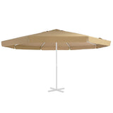 Replacement Fabric for Outdoor Parasol Taupe 515 cm 312541