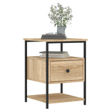 ZNTS Bedside Cabinet Sonoma Oak 40x42x56 cm Engineered Wood 826025