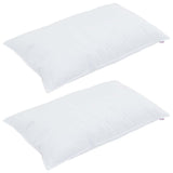 Duvet with Pillow 3 pcs White Microfibre 3377383