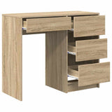 Desk with Drawer Sonoma Oak 90 x 37.5 x 75 cm Engineered Wood 869492