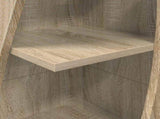 Corner Cabinet 32x32x140cm Engineered Wood Sonoma Oak 889877