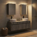 Bathroom Cabinet Set 5 pcs Grey Sonoma Engineered Wood 3406596