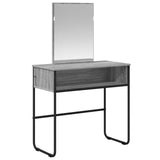 Dressing Table Grey Sonoma 81 x 40 x 131 cm Engineered Wood 8007692