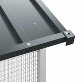 Bird Cage Anthracite 215 x 112 x 141 cm Galvanised Steel 4100923