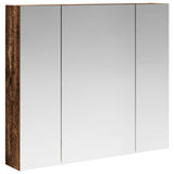 Bathroom Mirror Cabinet with Shelf Old Wood 80 x 14.5 x 70 cm 889109