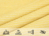 Sunshade Sail 160 g/m Beige 6x8 m HDPE 311140