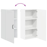 Wall Cabinet LUCCA High Gloss White 50 x 31 x 100 cm 885129