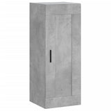 Highboard Concrete Grey 34,5x34x180 cm Engineered Wood 3200149
