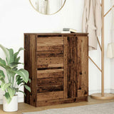 Sideboard with Drawers Old Wood 71x35x84 cm Engineered Wood 861587