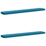 2-Piece Bench Cushions VUGHT 2 pcs 100% Polyester Light Blue 950979