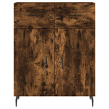Highboard Smoked Oak 69.5x34x180 cm Engineered Wood 3199894