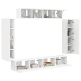 TV Cabinet 8 pcs White 3409141