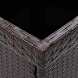 Garden Dining Set Brown, Cream White 3095913