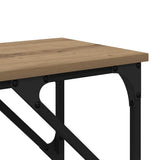Console Table Artisan Oak 180 x 30 x 75 cm Engineered Wood 882879