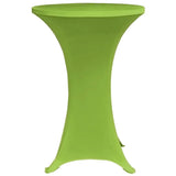 Stretch Table Cover 4 pcs 70 cm Green 279088