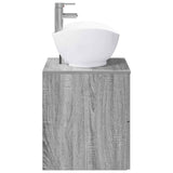 Bathroom Furniture Set Grey Sonoma Engineered Wood 3404403