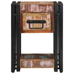 ZNTS Nightstands 2 pcs 40x40x40 cm Solid Reclaimed Wood 4016709