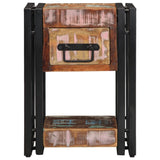 ZNTS Nightstands 2 pcs 40x40x40 cm Solid Reclaimed Wood 4016709