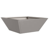 Garden Planter 5 pcs Rusty 40 x 40 x 15 cm Weathering Steel 873823