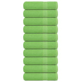 Bath Towels "FROGN" 10 pcs Apple Green 100x150 cm 360 gsm 137030