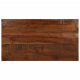 Table Top 100x60x2.5 cm Rectangular Solid Wood Reclaimed 371199