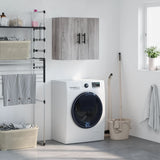 Wall Cabinet Grey Sonoma 60x31x60 cm Engineered Wood 829994