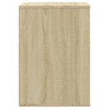 Corner Chest of Drawers Sonoma Oak 60x41x58 cm Engineered Wood 852845