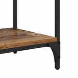 Console Table Old Wood 75 x 34.5 x 75 cm Engineered Wood 882248