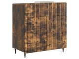 Sideboard Smoked Oak 66 x 34.5 x 92 cm Engineered Wood 894410