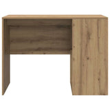 Desk with Shelf Artisan Oak 102 x 50 x 75 cm Engineered Wood 869545